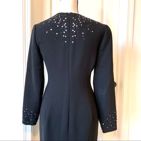 JONES NEW YORK Petite Beaded Shift Dress—SZ. 6P - Picture 8 of 15